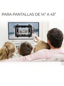 Soporte Para Monitor Pantalla TV Vesa De14-42 Pulgadas - Negro - Ver 2