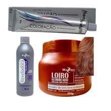 Hair Coloring - Loiro Médio Acobreado Nº 7.4 - View 1
