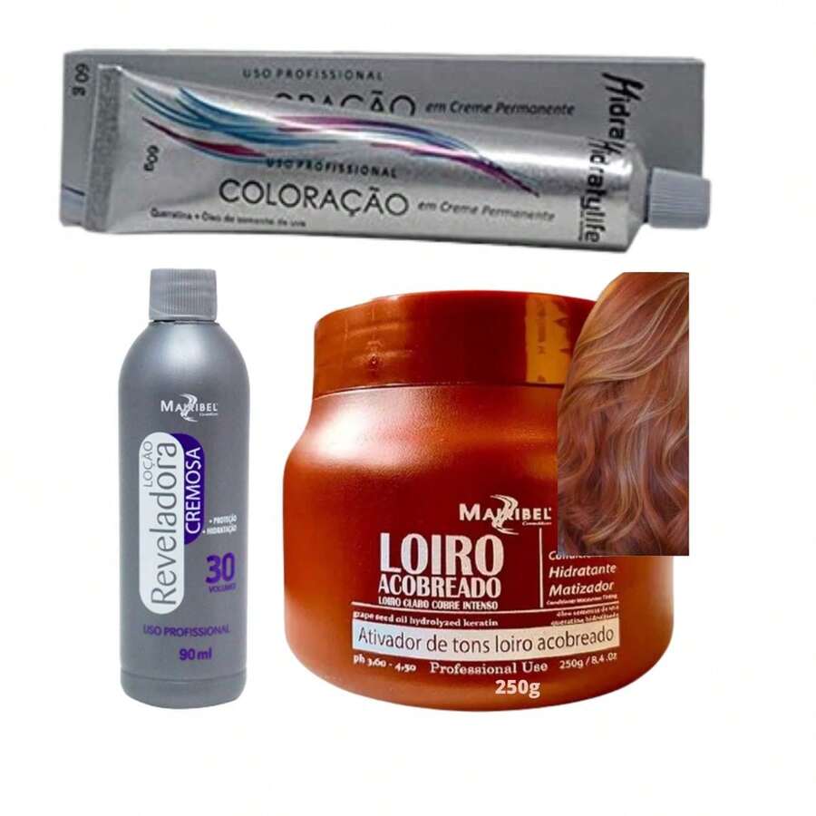 Hair Coloring - Loiro Médio Acobreado Nº 7.4 - View 1
