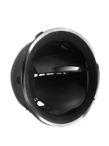 Kit 4 Difusor De Ar Gol G4 G5 G6 Voyage Saveiro Aro Cromado - Prata - Visão 4