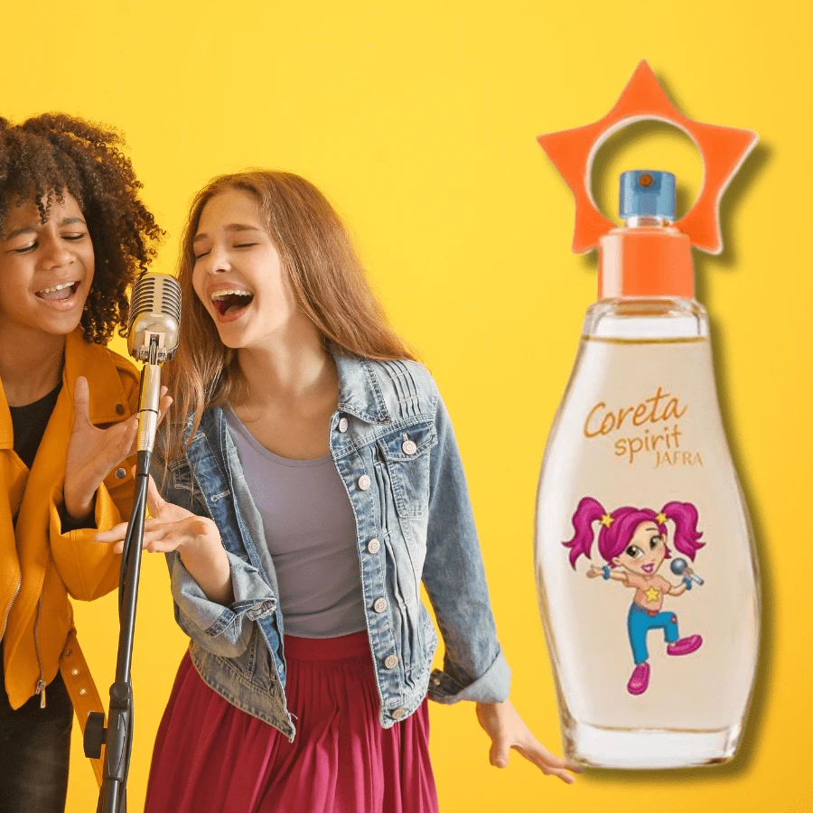 Jafra Coreta Spirit ORIGINAL Perfume Fragancia para Niña - Naranja - Ver 1