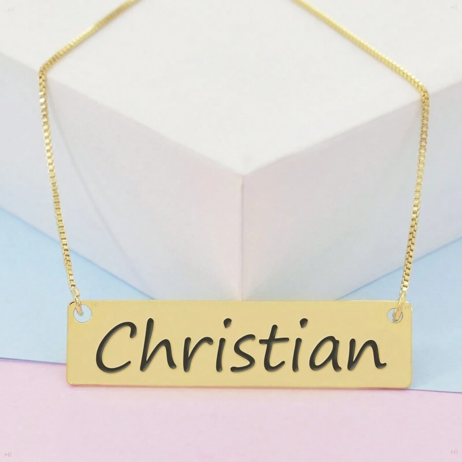 Women Pendant Necklaces - 金色 - 查看 1