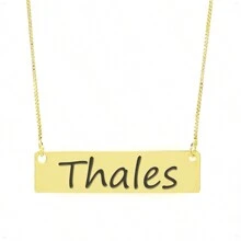Women Pendant Necklaces - 金色 - 查看 3