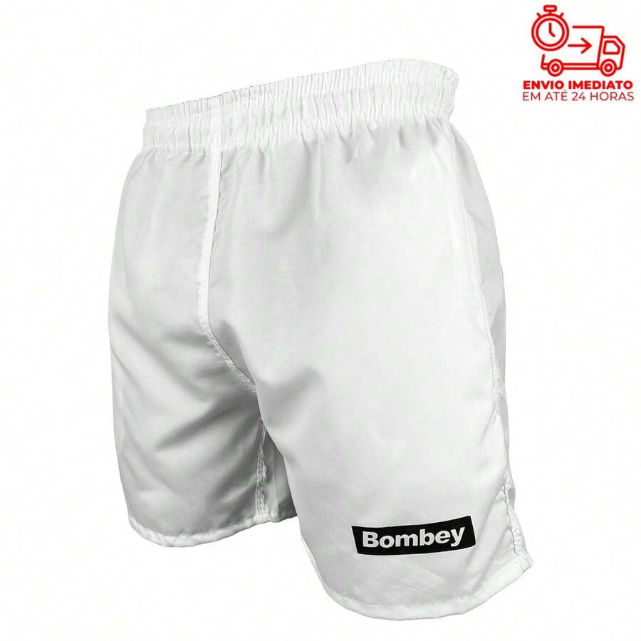 Men Shorts - 白色 - 查看 1