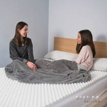 Colchoneta / Sobrecolchón – Con Ondas de Masaje - SILVER EDITION - Blanco - Ver 8