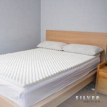 Colchoneta / Sobrecolchón – Con Ondas de Masaje - SILVER EDITION - Blanco - Ver 7