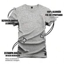 Men T-Shirts - Xám - Xem 3