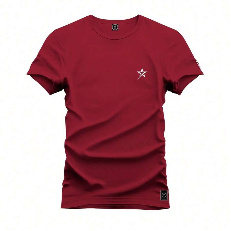 Men T-Shirts - 紅色 - 查看 1