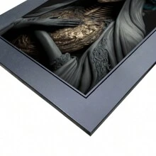 Cuadro De La Santa Muerte # 26 - Negro - Ver 2