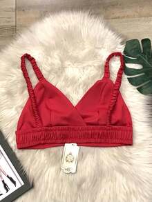 Women Tank Tops & Camis - Màu Hồng Tươi - Xem 3