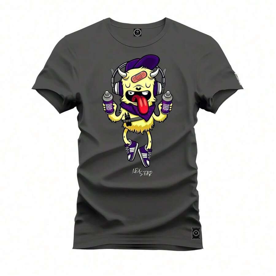 Men T-Shirts - Màu xám đen - Xem 1