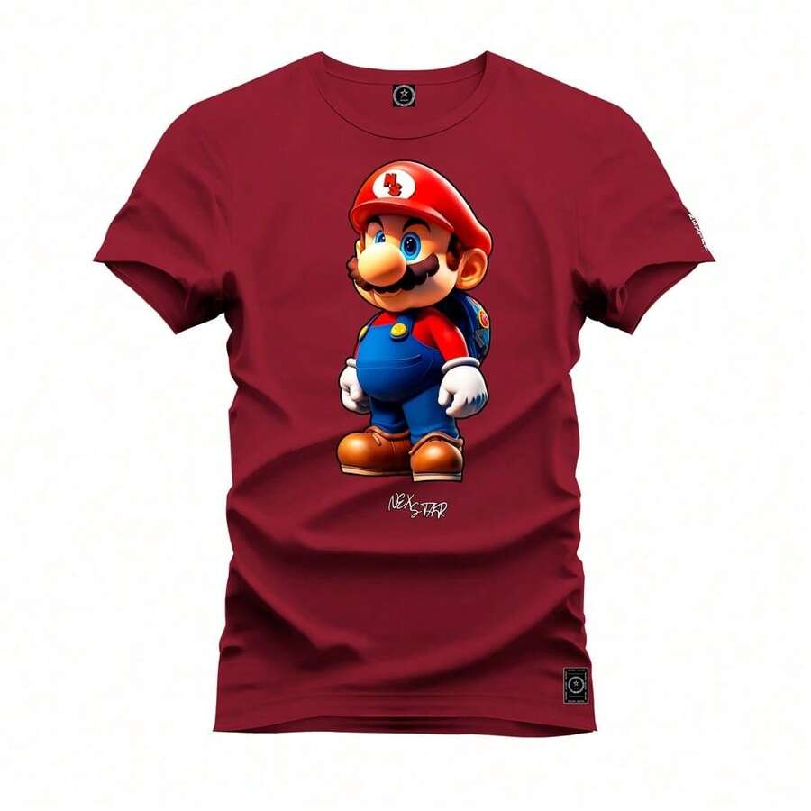 Men T-Shirts - 紅色 - 查看 1