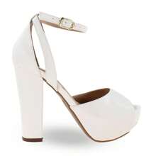Women Heeled Sandals - White - View 1