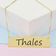 Women Pendant Necklaces - 金色 - 查看 1