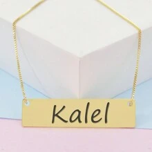 Women Pendant Necklaces - 金色 - 查看 1