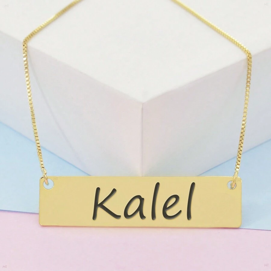 Women Pendant Necklaces - 金色 - 查看 1