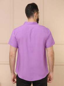 Men Shirts - Púrpura malva - Ver 5