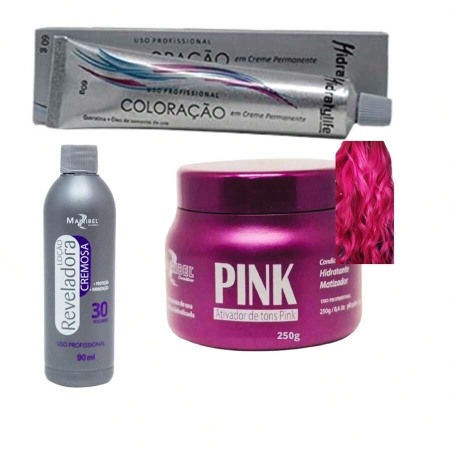 Hair Coloring - Rosa Pink - View 1
