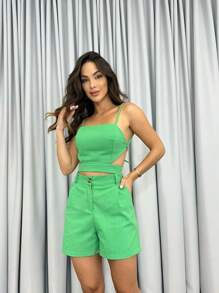 Women Two-Piece Outfits - Verde - Ver 3