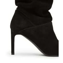 All Saints Giày bốt da lộn Orlana - màu đen - Xem 4