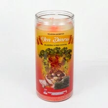 Veladora, Vela, Ven Dinero, Aromática, 14 Días, Esoterismo, Intención para atraer la buena fortuna, dinero, abundancia, éxito en lo profesional y los negocios - Rojo - Ver 8