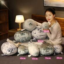 1 Pieza Almohada O Juguete De Peluche Suave Y Relleno De Foca Enviado Al Azar - Multicolor - Ver 6
