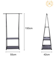 JK Color Sopresa Rack Triangular Ropa Organizador Closet Hogar Ganchos - Multicolor - Ver 6