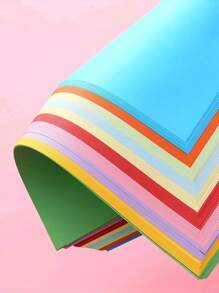 100pcs Mixed Color Origami Paper,Colorful Origami Paper In 10 Different Colors,Suitable For Diy Origami,Origami Paper,Origami,Kids Crafts,Colorful Paper,Origami Red,Baby Crafts,Papers For Baby,Paper For Crafts,Origami Paper>Solid Color Paper,Origami Paper,Origami,Paper,Origami Paper Pack,Origami Flower,Craft Origami Paper - Multicolor - View 3