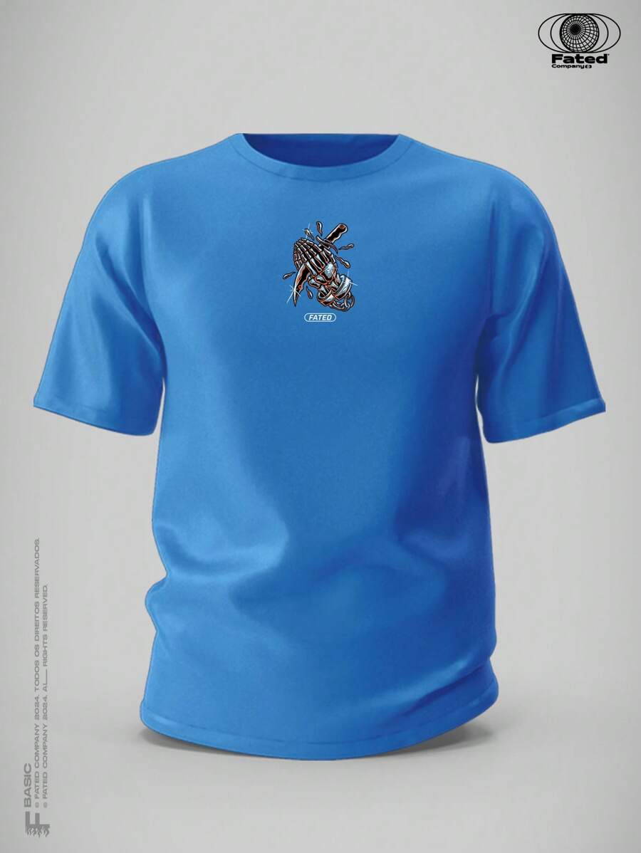 Men T-Shirts - Màu xanh lam - Xem 1