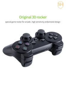 XH Consola de Juegos M8 Retro Inalámbrica 64G,más de 10000 Juegos Integrados, Salida  TV Videojuegos, con Controladores Inalámbricos Duales de 2.4 G - Multicolor - Ver 8