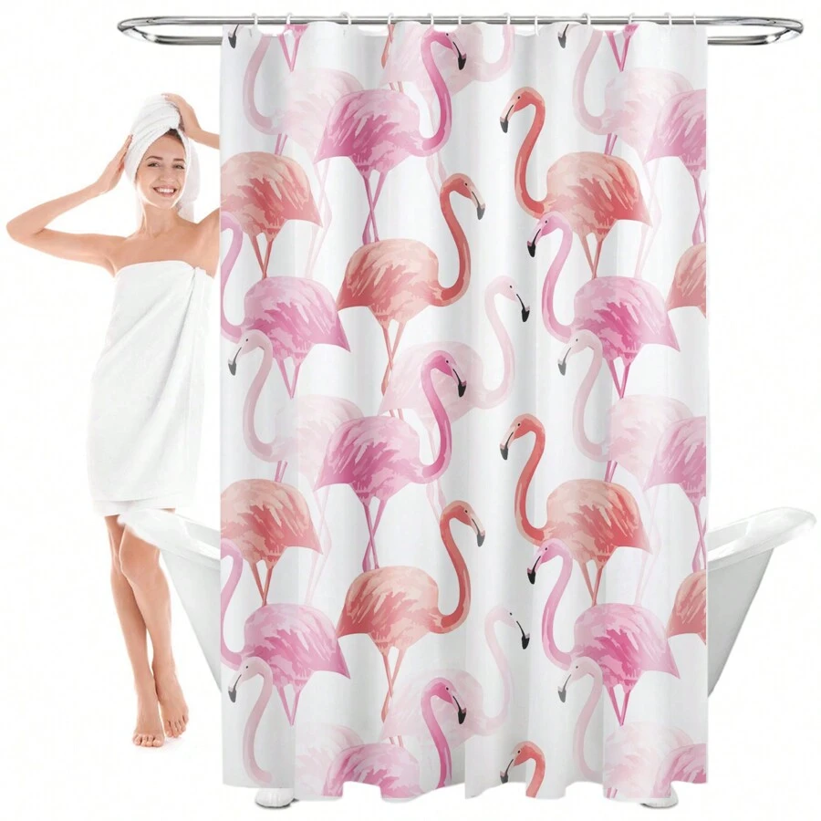 Cortinas de ducha, accesorios de baño, decoración de baño - Multicolor - Ver 1