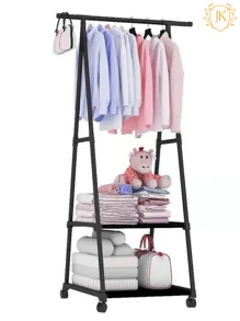 JK Color Sopresa Rack Triangular Ropa Organizador Closet Hogar Ganchos - Multicolor - Ver 1