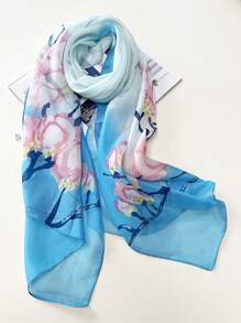 A Women's Printed Scarf, Versatile Small Silk Scarf Suitable For Casual Wear, Bag Head And Daily Use Elegant Bandana,Hair Band,Head Band Ideal For Dressing Up Your Look - Multicolor - View 20