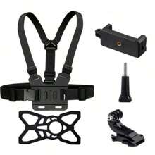 5 In 1 Action Camera Chest Strap Accessories Chest Fixing Bracket First-Person Angle Shooting Bracket - Style 4 - View 4