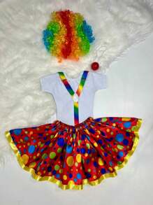 Young Girls Costumes - Red - View 2