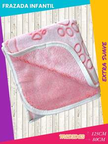 FRAZADA PARA BEBÉ (MANTA) - Rosa - Ver 3