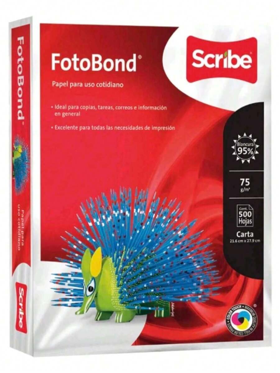Paquete de 500 hojas blancas Foto Bond MEGAN SHOP
