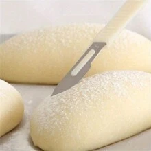 1pc Bread Baguette Knife, Handmade Baguette Shaping Knife, Cutting Knife, Baking Tool, Toast Bread Cutter Kitchen Gadgets