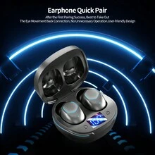 M42 Tai nghe Không dây , BT5.2 Nhẹ Tai , Tai nghe trong tai Cho chạy bộ , Đi bộ du lịch Và C Nhanh Bộ sạc Với Nâng cấp 200mAh Dung lượng pin Quà sinh nhật Cho Nam Và - Nhiều màu - Xem 4