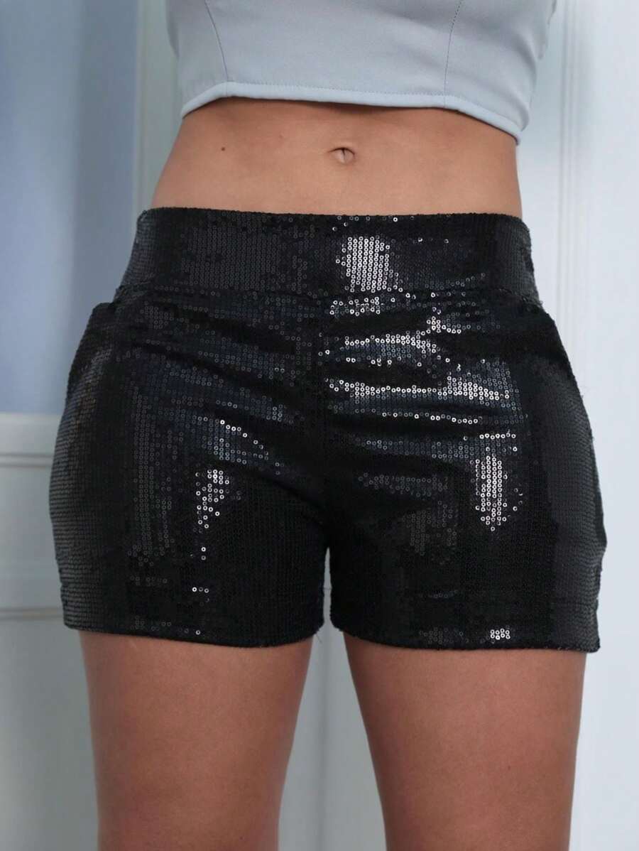 Women Shorts - Black - View 1