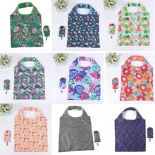 1 件大号防水可重复使用杂货袋沙滩袋 - 可折叠超市购物袋，用于储存和机洗手提袋书包，返校背包，便携，轻便，适合青少年女孩女大学生，非常适合返校、大学 - 黑色 - 查看 2