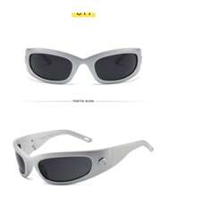 Hombres Gafas De Sol Calle - Gris - Ver 1