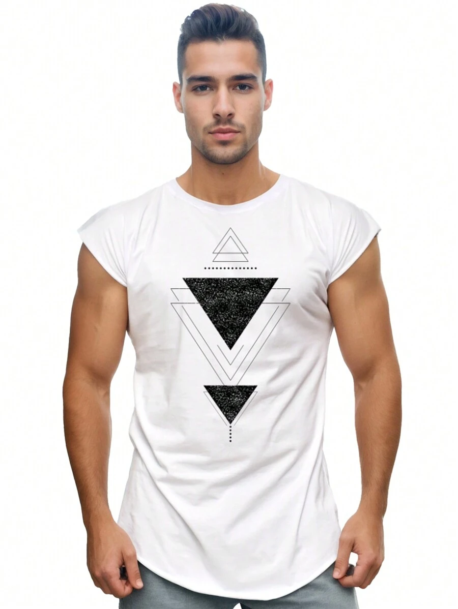 Men T-Shirts - 白色 - 查看 1