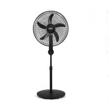 entilador de Pedestal 4 velocidades control remoto OmniBreeze - Negro - Ver 1