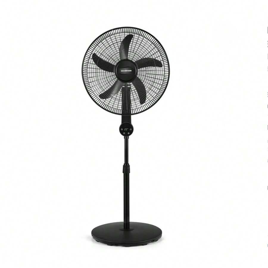 entilador de Pedestal 4 velocidades control remoto OmniBreeze - Negro - Ver 1