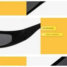 Men Sunglasses Street Fashion Gift For Friend - Yellow - View 3