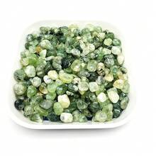 100 克天然不对称绿色橄榄石水晶碎石、消磁磁铁、鱼缸、花瓶、水族箱装饰石 - 綠色 - 查看 4