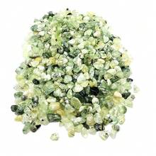 100 克天然不对称绿色橄榄石水晶碎石、消磁磁铁、鱼缸、花瓶、水族箱装饰石 - 綠色 - 查看 7