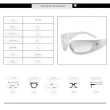 Hombres Gafas De Sol Calle - Gris - Ver 3