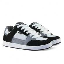 Qix Skateboards Men Sneakers - 黑色和灰色 - 查看 4